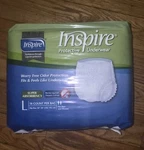Inspire Protective Underwear Size Large. Fixed Price $21.99.