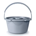 Mckesson Commode Replacement Bucket With Handle Lid, 7.5 Qt, 1 Count. Fixed Price $24.15.