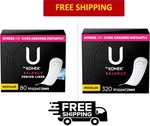 By Kotex Balance Wrapped Panty Liners Without Wings, Regular Length. Fixed Price $61.74.