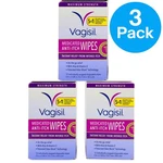 Vagisil Medicated Anti-itch Wipes 12CT (3 Pack) New Exp 12/2025. Fixed Price $13.60.