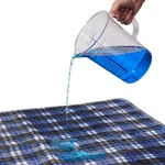 Non-slip Bed Pads For Incontinence Washable (44" X 54 2 Pack, Blue. Fixed Price $52.61.