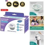 Carebag Commode Liners With Super Absorbent Pad, 20 Count Medical Grade F.... Fixed Price $36.27.