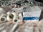 Mckesson 6-PLY 2 In Sterile Split Sponges Gauze 7 Bxs W/10-3M Micropore Tape. Fixed Price $49.00.