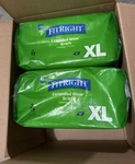 Two (2) Packages Of Medline Fit Right Extended Wear Briefs Xl 15 (30 Total). Fixed Price $45.00.