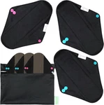 Wegreeco Charcoal Reusable Menstrual Pads - Sanitary. Fixed Price $23.26.