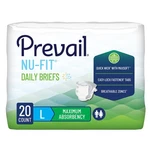 First Quality Products Llc Prevail Nu-fit Daily Briefs, Maximum Absorbency, Larg. Fixed Price $79.97.