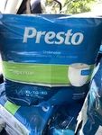 Presto 14PK Adult Diapers Supreme 58-68. Fixed Price $5.99.