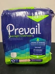 Prevail Disposable Underwear X-large Overnight 12 Ct. Fixed Price $13.99.