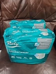 Rely Absorbent Underwear Size Xl 58 -68 Waist New (2 Packs). Fixed Price $20.00.
