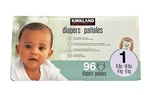 Kirkland Signature Diaper, Size 1, 89 Count. Fixed Price $24.97.