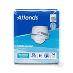 Attends Maximum/ultimate Absorbency Unisex Xl White Underwear 14 Count. Fixed Price $9.00.