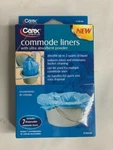 Carex Commode Liners With Ultra Absorbent Powder 7 Pack - *new*. Fixed Price $15.60.