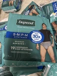 Depend Fresh Protection Mens Adult Incontinence Underwear, S-m 38CT. Fixed Price $19.99.