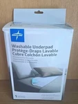 One Medline Washable Underpad Waterproof Reusable New! 30 X34 Latex Free Green. Fixed Price $11.99.
