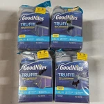See Pic Rough Packs* 4X Goodnites Tru-fit Real Underwear Boys L/xl Starter. Fixed Price $69.99.