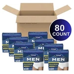 Tena Men 80 Count Incontinence Underwear Small Medium Bladder Maximum. Fixed Price $37.99.