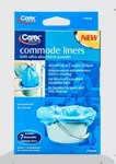 Carex Commode Liner Bags With Absorbent Powder, Disposable And Leakproof, 7 Coun. Fixed Price $12.99.
