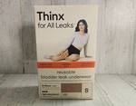 Thinx Underwear Reusable Bladder Leak, Hi-waist, Light Absorbency, Rose, Small. Fixed Price $9.98.