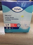 Tena Proskin Unisex Briefs Super Absorbency Large - 28 Diapers. Fixed Price $37.99.