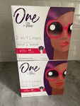 2 Boxes One By Poise 1 Liners Extra Coverage Long Length 50 Count Each. Fixed Price $75.00.