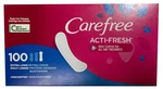 Carefree Acti-fresh Pantiliners Unscented Extra Long 100 Count. Fixed Price $19.08.