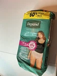 Fresh Protection Women's Underwear 30CT Depends Incontinence. Fixed Price $18.00.
