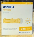 200 Piece Owen Mumford Unistik Normal 23G 1.8MM Lancet Yellow AT1004 AUG2026. Fixed Price $31.57.