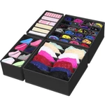 4-PACK Drawer Organizer Closet Dividers For Underwear, Socks, Bras, Sca.... Fixed Price $25.92.