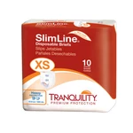 Slimline Youth Disposable Briefs X-small 18'' 26'' PK/10 #2166. Fixed Price $17.49.