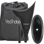 The Original Yesindeed Female Urination Device Silicone (black). Fixed Price $13.99.