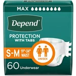 Maximum Absorbency Adult Diapers, Incontinence Protection, Small/medium, 60. Fixed Price $94.53.