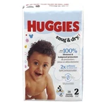 Kimberly Clark Unisex Baby Diaper Huggies Snug & Dry Size 2 Disposable Heavy Abs. Fixed Price $85.37.