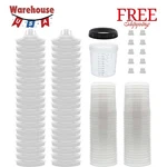 Mps Disposable Paint Spray Gun Cup Liners Lid System, 40 Pack Standard Si.... Fixed Price $77.21.
