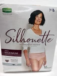 Depend Silhouette Adult Incontinence And Postpartum Underwear Small -16 Count. Fixed Price $14.14.