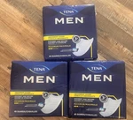New Tena Men Absorbent 144 Count (3X48) Incontinence Guards. Fixed Price $38.48.