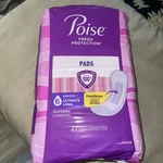 Poise Fresh Protection Ultimate Supreme (6) Long Pads - 27 Count. Fixed Price $25.00.