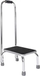 Vaunn Medical Foot Step Stool With Handle Anti Skid Chrome. Fixed Price $65.58.