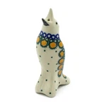 Polish Pottery Pie Bird 4" Ceramika Artystyczna Orange Tranquility Unikat. Fixed Price $44.62.