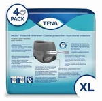 4 Pack Tena Proskin Men's Maximum Absorbency Underwear Xl 56CT Case Total New. Fixed Price $44.87.