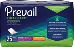 Prevail Underpads First Quality Heavy Incontinent 23X36 Daily Disposable 25C. Fixed Price $14.99.