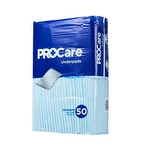 Procare Disposable Underpads 21"X34", Light Absorbency, 150 Count. Fixed Price $29.99.