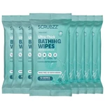Extra Large Bath Wipes For Adults No Rinse - 80 Disposable Body Cleansing Cloths. Fixed Price $52.26.