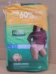 Depend Fit-flex Incontinence Underwear For Women, Maximum Absorbency, L, 28 Ct. Fixed Price $19.99.