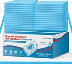 Incontinence Bed Pads 40"X36"- 50 Count (tear-resistant), Blue. Fixed Price $84.59.