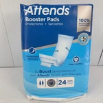 Attends Booster Pads 24 Count Incontinence Liner BST0192 Unisex Odor Control. Fixed Price $12.24.