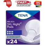 Tena Proskin 3XL Incontinence Pads For Women & Men, Overnight Absorbency, 24 Ct. Fixed Price $26.99.
