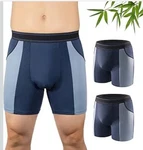 Pack Carer Incontinence Underwear For Washable With Front Fly Mens 2XL. Fixed Price $27.99.