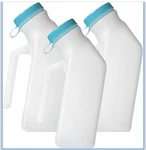 Medvance-urinals For Men 1000ML With Glow The Dark Spill Proof Cap -set 3. Fixed Price $15.99.