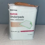 Mckesson Super Underpads 30X36 Moderate Absorbency UPMD3036 10PACK New. Fixed Price $38.50.