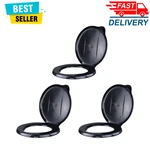 3-PACK Ozark Trail Portable Outdoor Snap-on Toilet Seat With Lid, Camping, Black. Fixed Price $50.59.